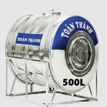 Bồn Nước Ngang 500l Inox Toàn Thành