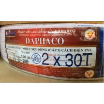 Dây đôi mềm Vcmd 2x30 (2x1.5) Daphaco