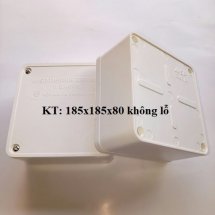 Hộp Nối Dây 185x185x50 không lỗ Sino