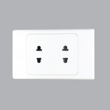 Ổ cắm đôi hai chấu MPE