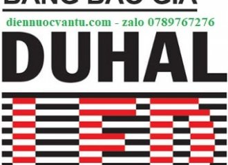Bảng giá đèn led duhal mới nhất năm 2022