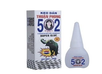 Mẹo hay khi sử dụng keo con voi 502 bị dính vào tay