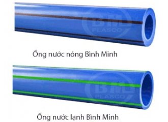 Cách phân biệt ống nước nóng ppr và ống nước lạnh ppr bình minh