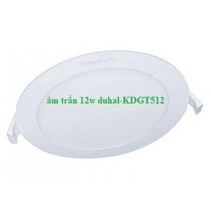 Đèn led âm trần 12w duhal 