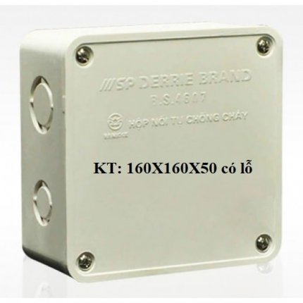 Hộp Nối Dây 160x160x50 có lỗ Sino