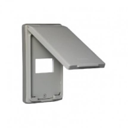 Mặt 1 thiết bị có nắp che mưa Panasonic