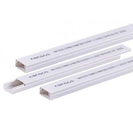 Nẹp luồn dây điện Vuông Nanoco