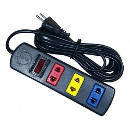 Ổ cắm kéo dài Lioa 3 ổ dây 3 mét, 5 mét 3TS3-2-3TS5            