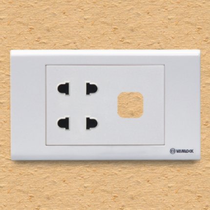 Hai ổ 1 lỗ sino