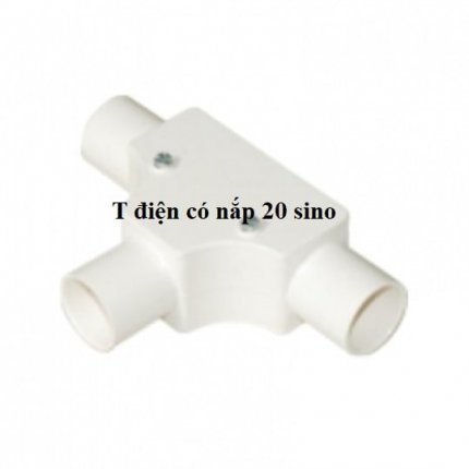 Cút chữ T 20 Sino có nắp