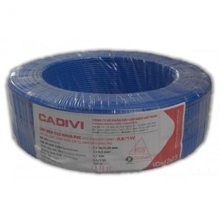 Dây điện đôi Vcmd 2x0.5 Cadivi