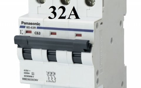 CB 3 pha 32A Panasonic: Cách chọn và lắp đặt an toàn