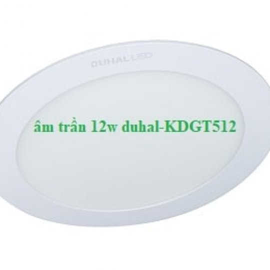 Đèn led âm trần 12w duhal 