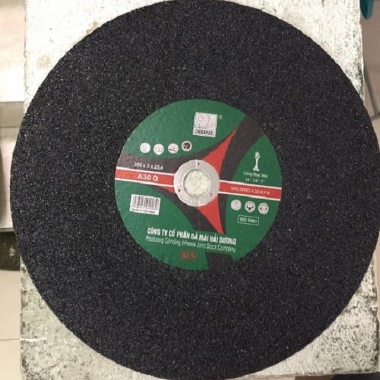 Đá cắt sắt 355mm đen hải dương