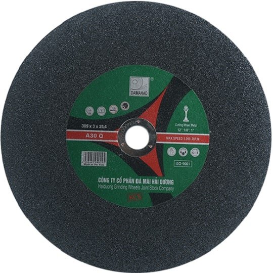 Đá cắt sắt 305mm đen hải dương