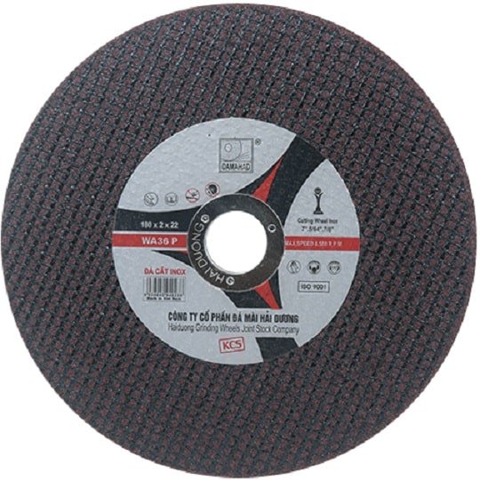 Đá cắt inox 180mm đỏ hải dương
