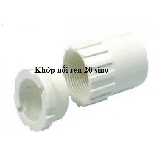 Đầu khớp nối ren 20 Sino