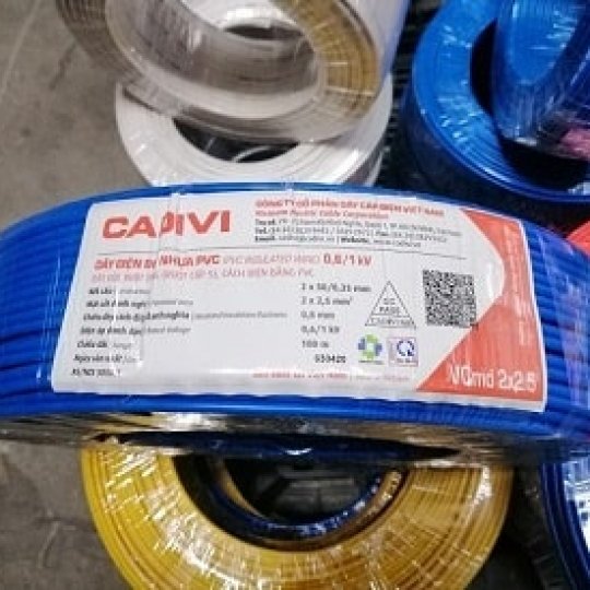 Dây điện đôi Vcmd 2x2.5 Cadivi
