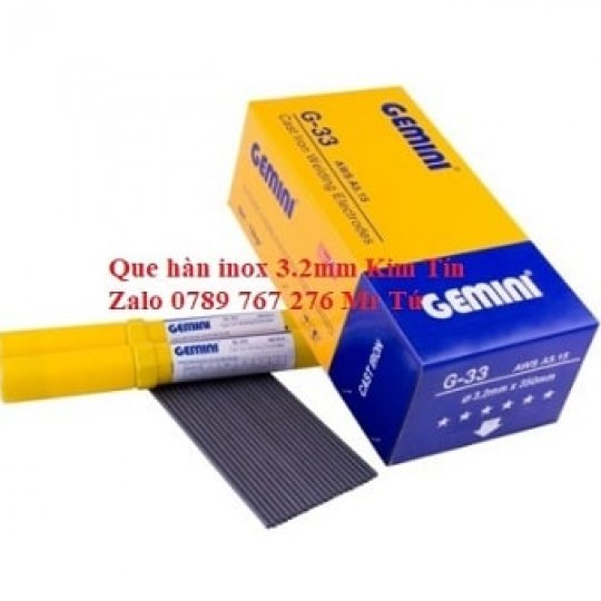 Que hàn inox 3.2 Kim Tín