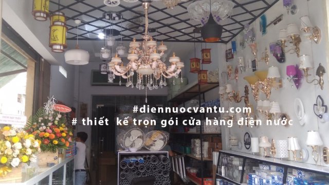 Thiết kế cửa hàng điện nước