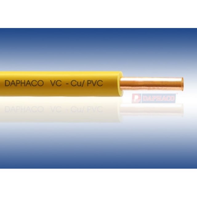 DÂY ĐƠN CỨNG, RUỘT ĐỒNG, CÁCH ĐIỆN PVC VC DAPHACO