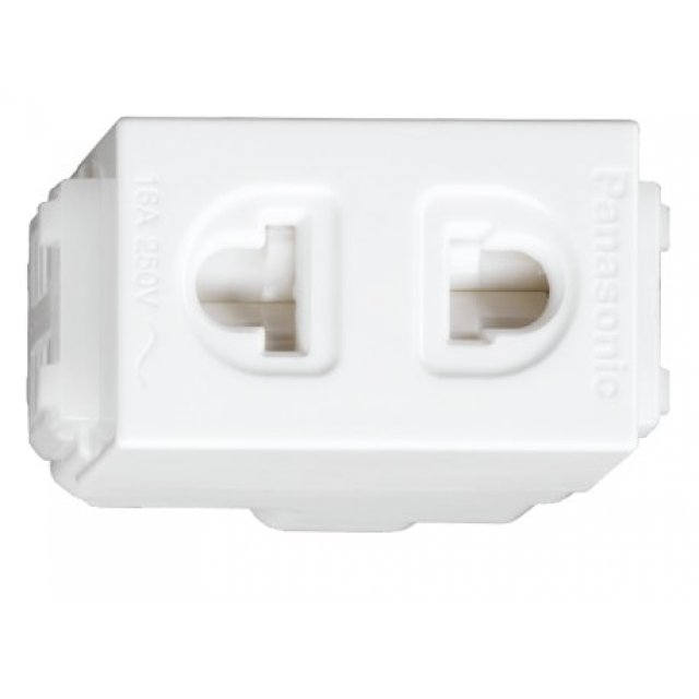 Ổ cắm đơn wide có màn che Panasonic
