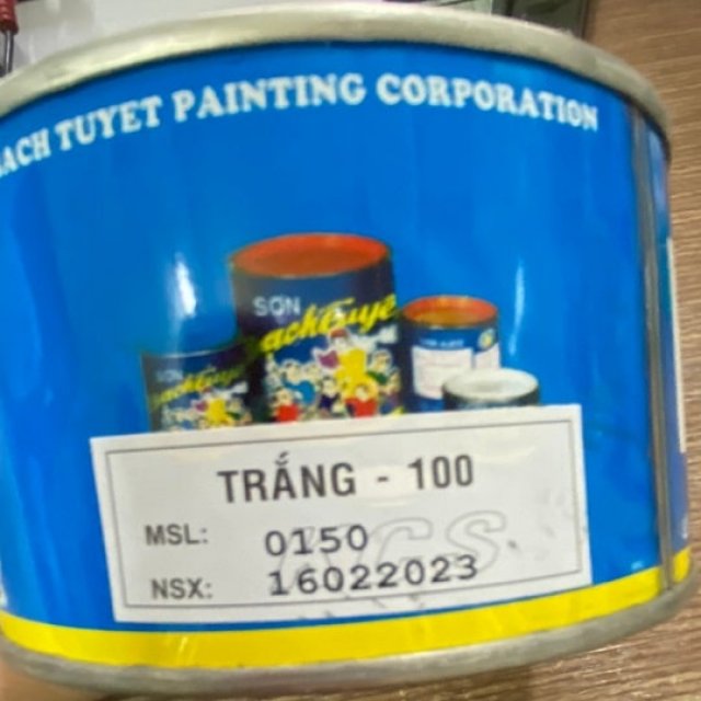 Sơn bạch tuyết màu trắng