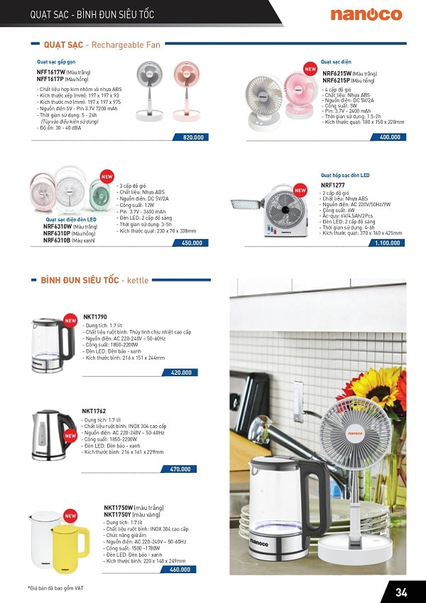 bang gia panasonic 35