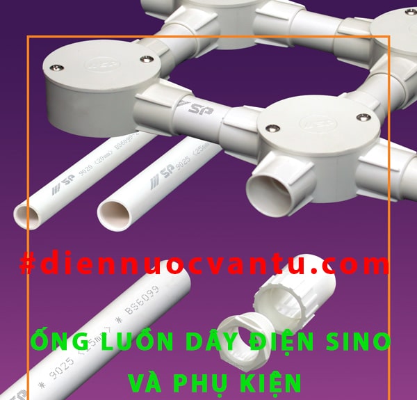 hướng dẫn lắp đặt ống luồn dây điện sino
